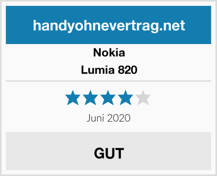 Nokia Lumia 820 Test
