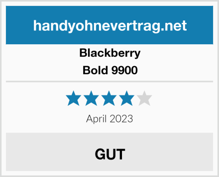 Blackberry Bold 9900 Test