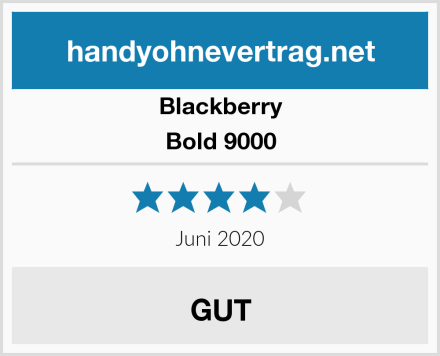 Blackberry Bold 9000 Test