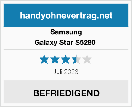 Samsung Galaxy Star S5280  Test
