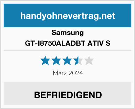 Samsung GT-I8750ALADBT ATIV S Test