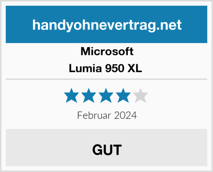Microsoft Lumia 950 XL  Test