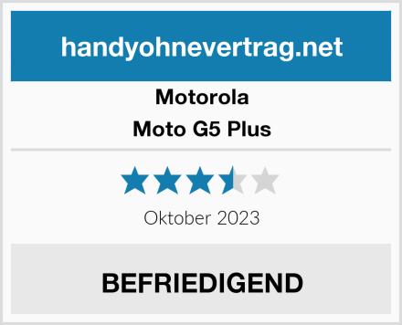 Motorola Moto G5 Plus Test