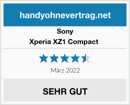 Sony Xperia XZ1 Compact  Test
