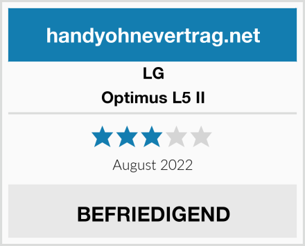 LG Optimus L5 II Test