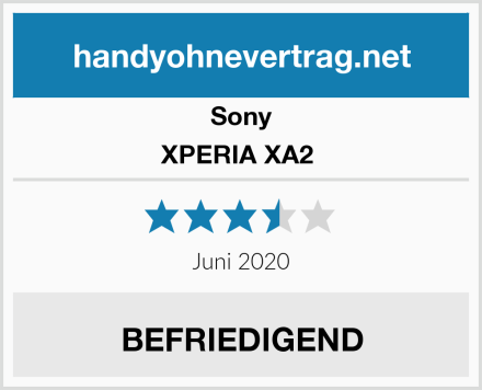 Sony XPERIA XA2  Test