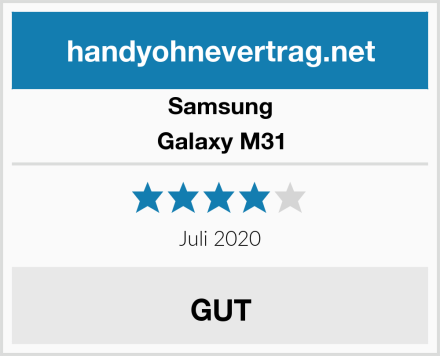 Samsung Galaxy M31 Test
