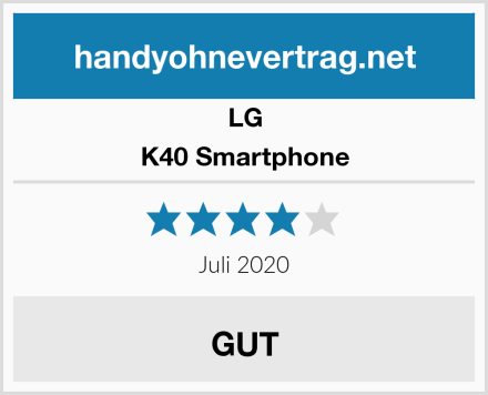 LG K40 Smartphone Test
