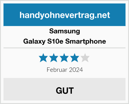 Samsung Galaxy S10e Smartphone Test