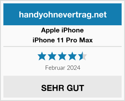 Apple iPhone iPhone 11 Pro Max Test