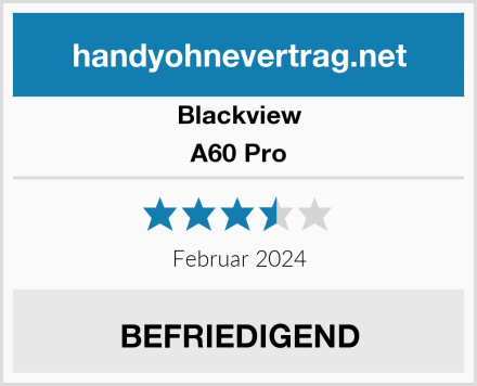 Blackview A60 Pro Test