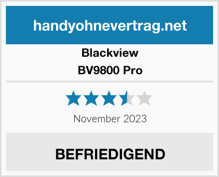 Blackview BV9800 Pro Test