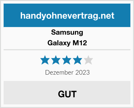 Samsung Galaxy M12 Test