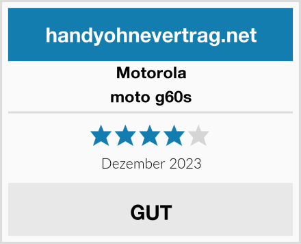 Motorola moto g60s Test
