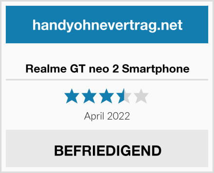  Realme GT neo 2 Smartphone Test