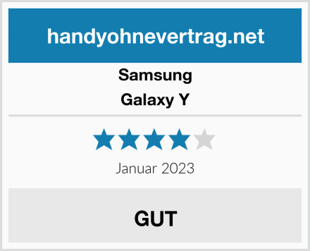 Samsung Galaxy Y Test