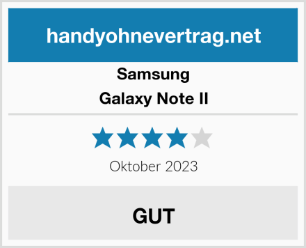 Samsung Galaxy Note II Test